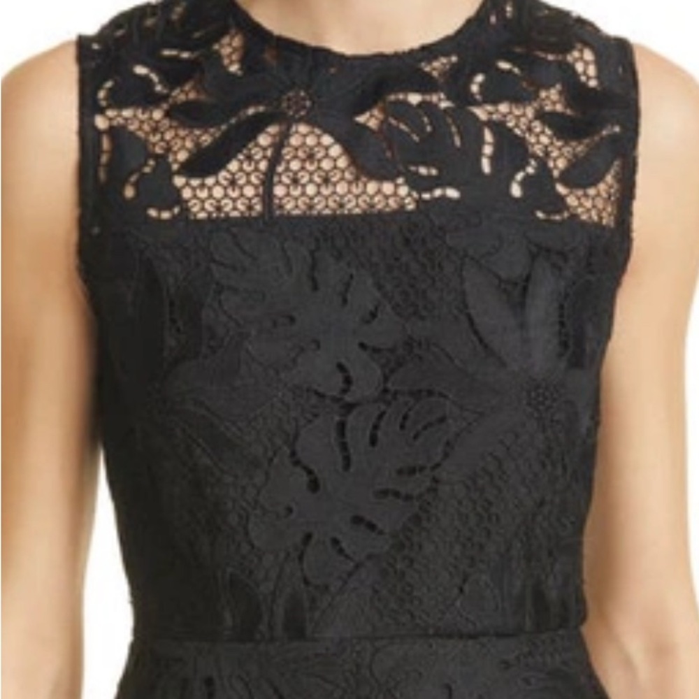 NWT Milly Lena Palm Lace Top, Large